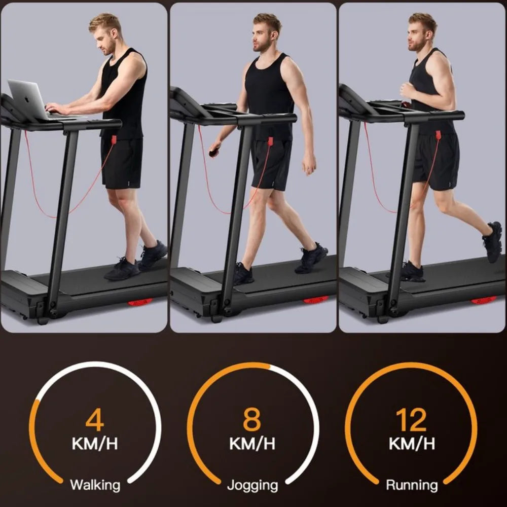 Tapis de course P8 12 KM/H, capacité 140Kg | MyWalkHome